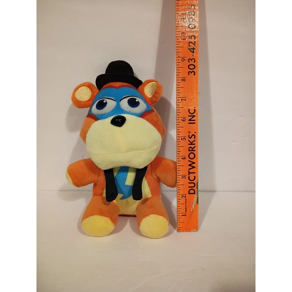 Five Nights at Freddys Glamrock‎ Freddy Plush Security Breach Orange Bear 8 inch